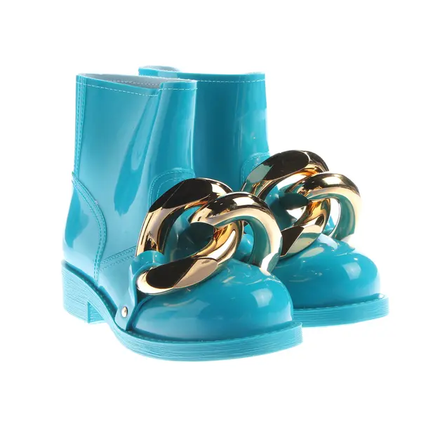 Gummistiefel, in Türkis, JW Anderson