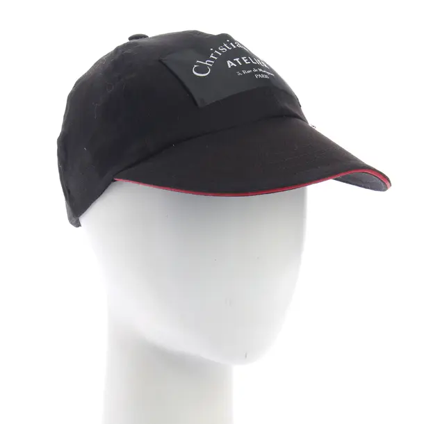 Hat, in Black, Wool, Dior