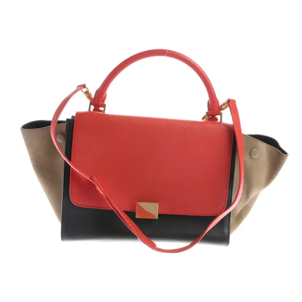 Handtasche, in Mehrfarbig, Leder, Céline