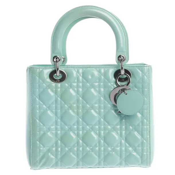 Handbag, in Green, Leather, Dior