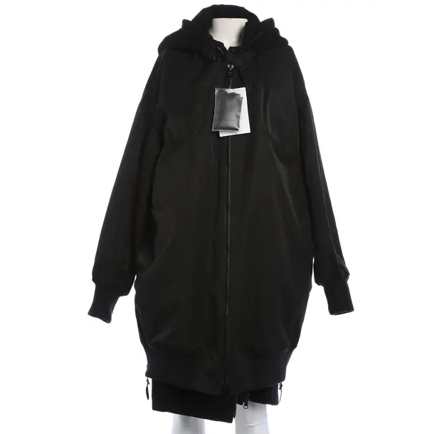 Übergangsmantel, in Schwarz, Baumwolle, Yohji Yamamoto
