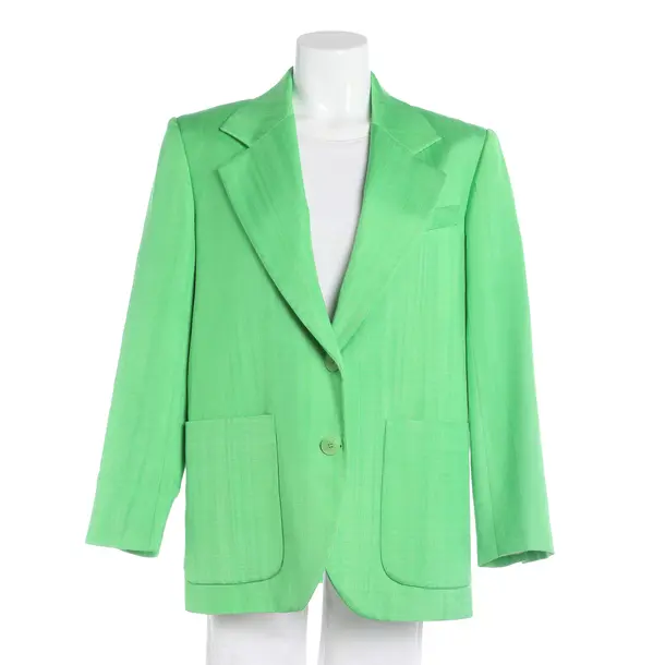 Blazer, in Neon Grün, Viskose, Sandro