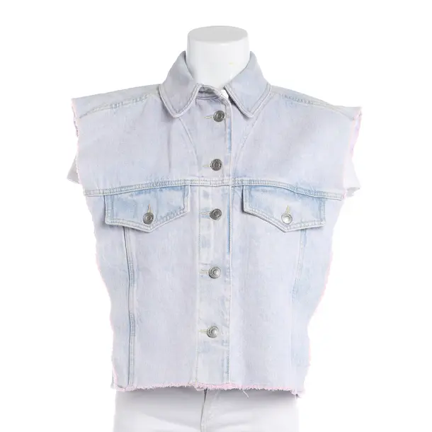 Gilet in denim, in Azzurro, Cotone, Isabel Marant Étoile
