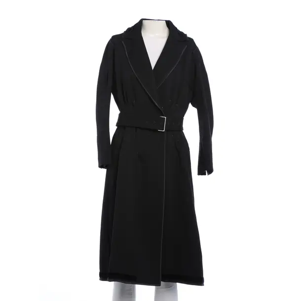 Mid-Season Coat, in Navy, Polyester, High Use