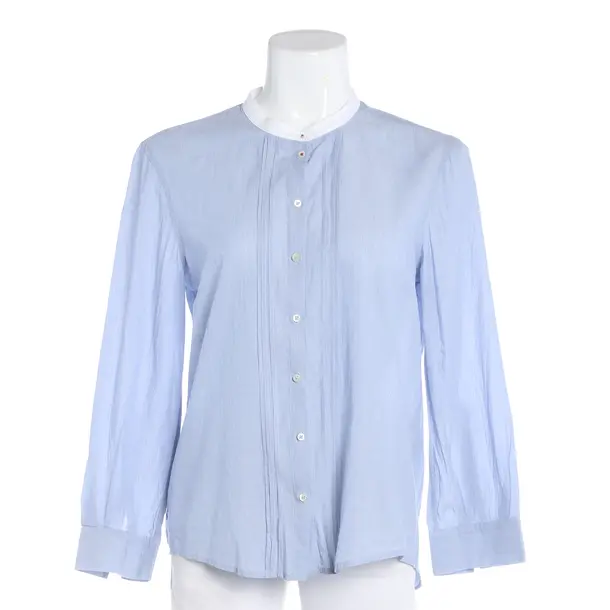 Bluse, in Hellblau, Baumwolle, High Use