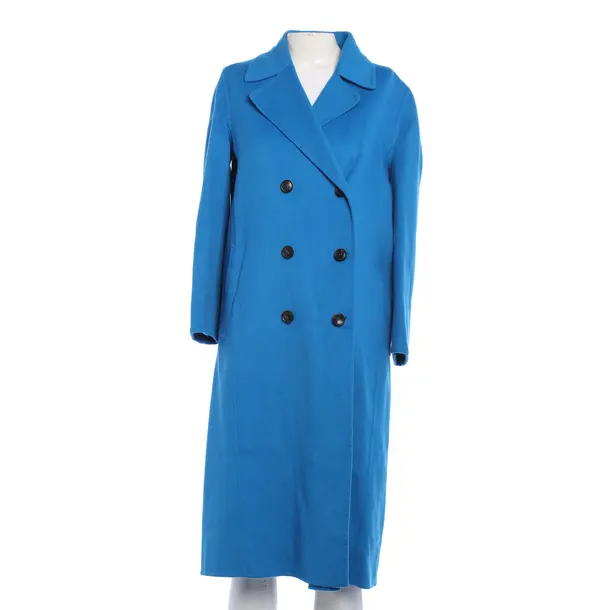 Wintermantel, in Blau, Wolle, Hugo Boss Red Label