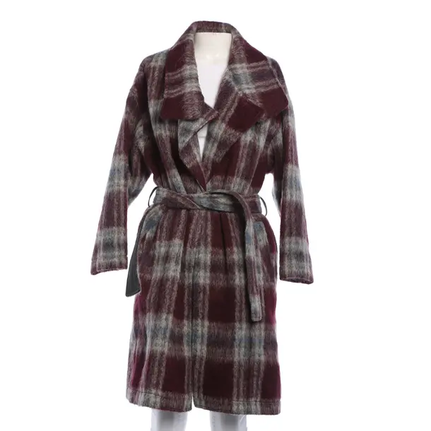 Winter Coat, in Multicolored, Wool, Closed