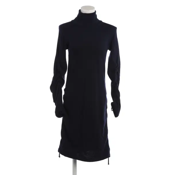 Dress, in Navy, Wool, Dondup