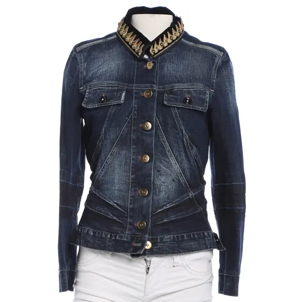 Giacca di jeans, in Blu, Cotone, Uso elevato