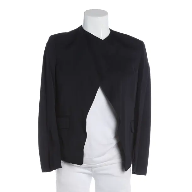 Blazer, in Navy, Viscose, Closed