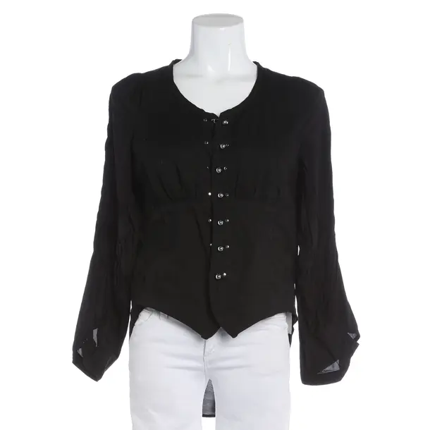 Bluse, in Schwarz, Viskose, High Use