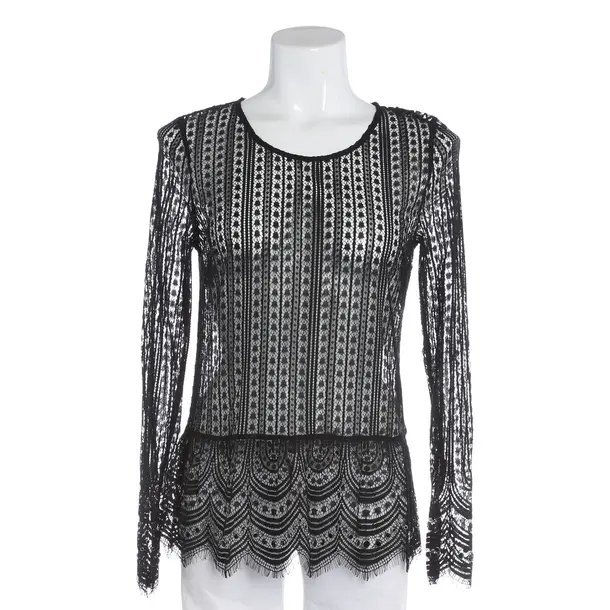 Longsleeve, in Schwarz, Viskose, Mos Mosh