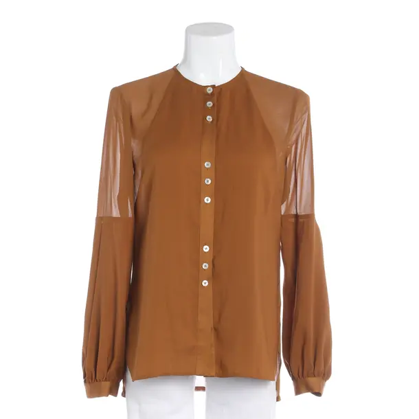 Blouse, in Light Brown, Polyester, High Use