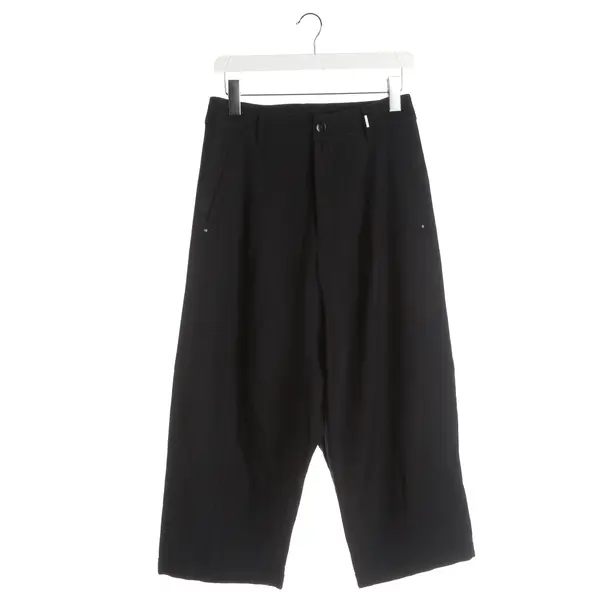Pants, in Black, Wool, High Use