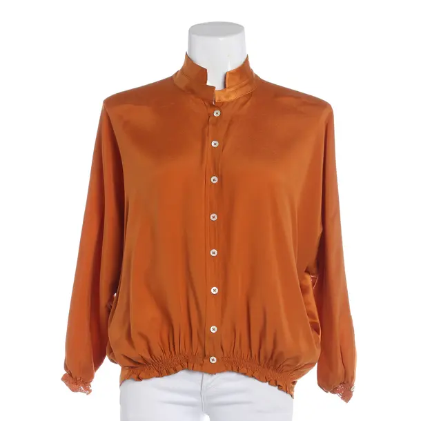 Bluse, in Kupfer, Seide, High Use