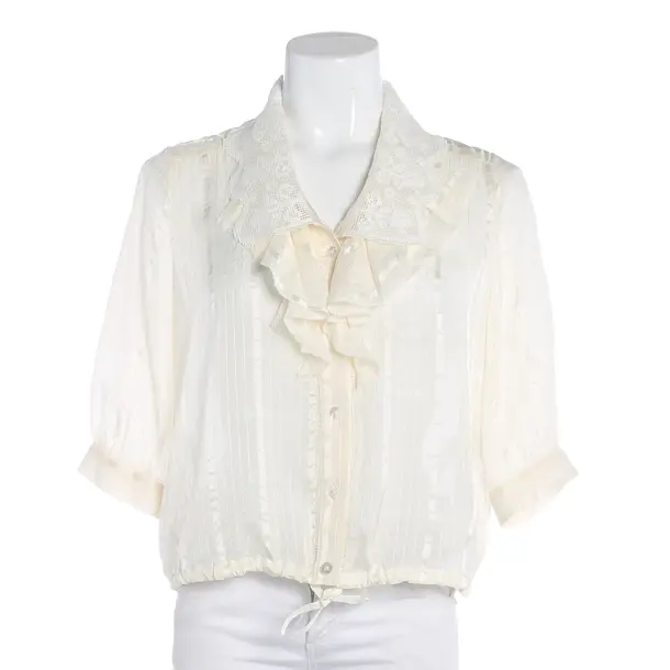 Bluse, in Beige, Seide, High Use