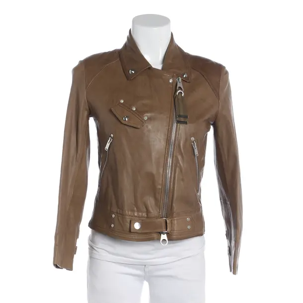 Lederjacke, in Braun, Leder, High Use