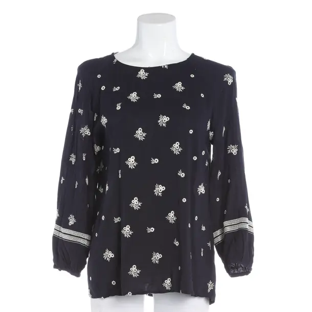 Longsleeve, in Navy, Viskose, High Use