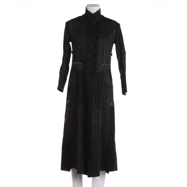 Übergangsmantel, in Schwarz, Baumwolle, High Use