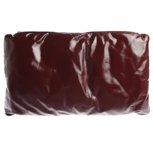 Clutch Bag, in Bordeaux, Leather, Bottega Veneta