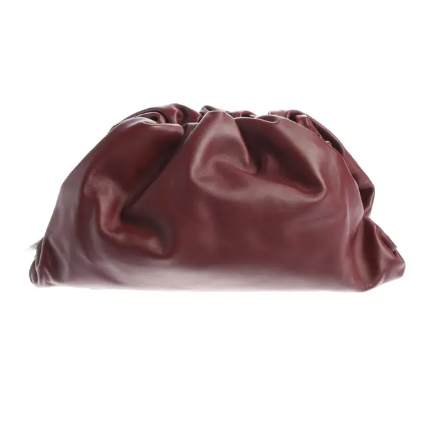 Clutch, in Bordeaux, Leder, Bottega Veneta