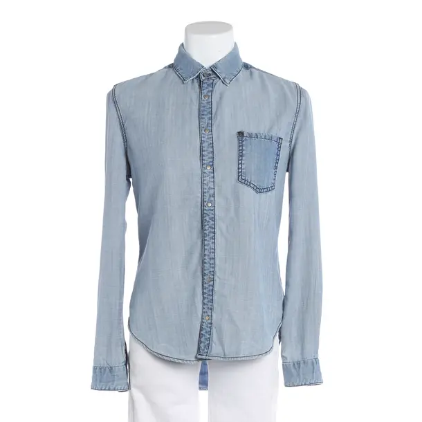 Denim Shirt, in Blue, Lyocell, 7 for all mankind