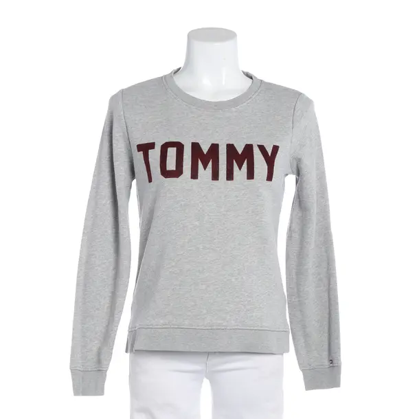 Sweatshirt, in Grau, Baumwolle, Tommy Hilfiger
