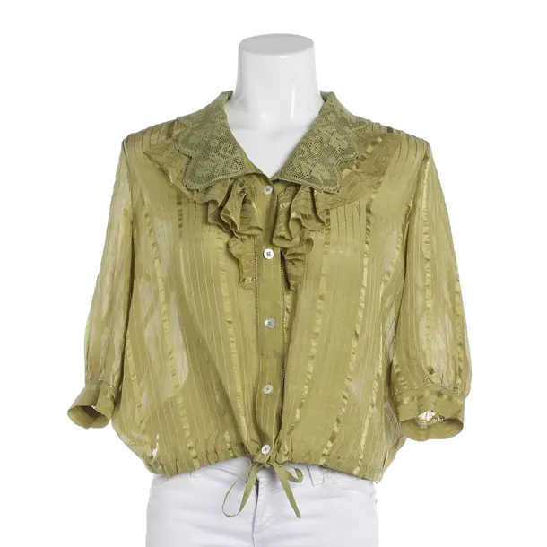 Camicetta, in Verde, Seta, Uso elevato