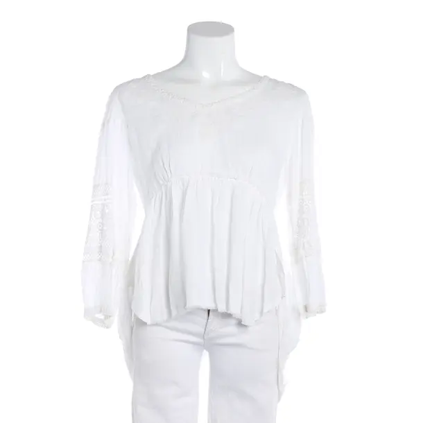 Bluse, in Weiß, Ramie, High Use