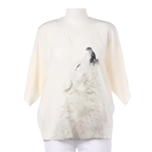 Blouse, in Beige, Silk, Closed