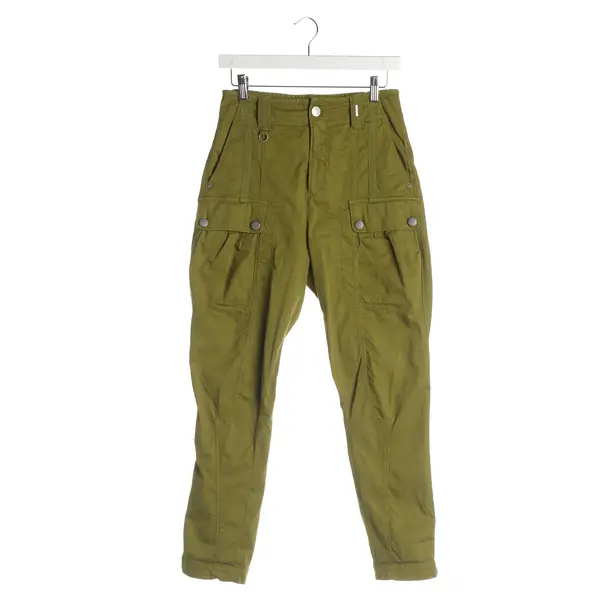 Pantaloni, in Verde oliva, Cotone, Uso elevato
