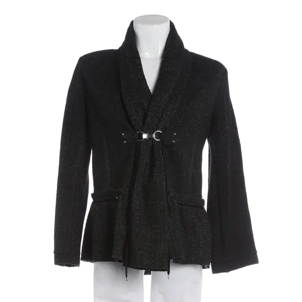 Mid-Season Jacket, in Black, Wool, High Use