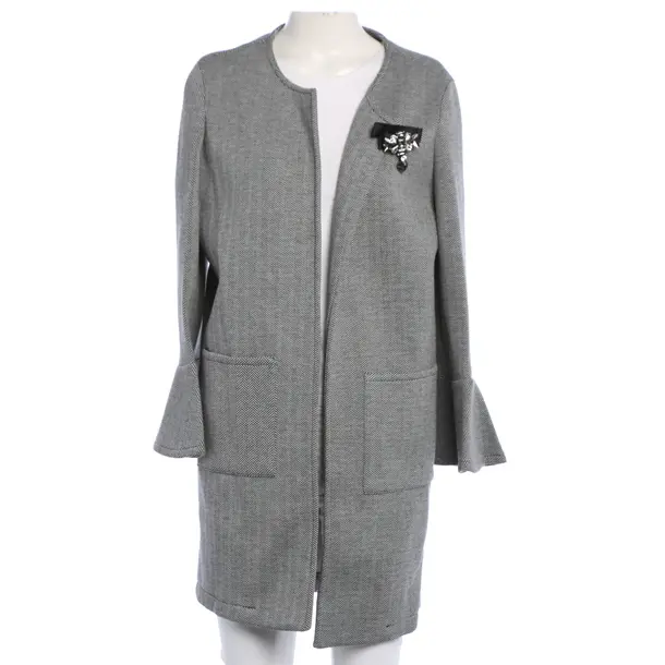 Übergangsmantel, in Hellgrau, Viskose, Rich & Royal