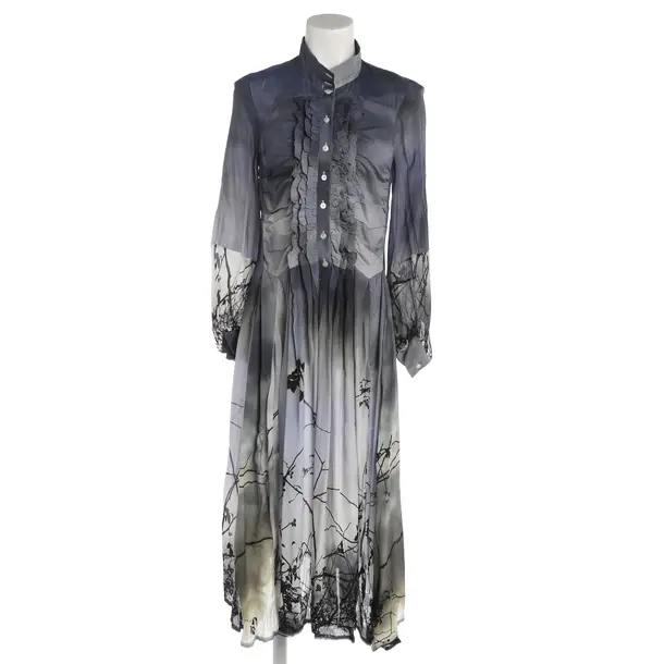 Cocktailkleid, in Grau, Viskose, High Use