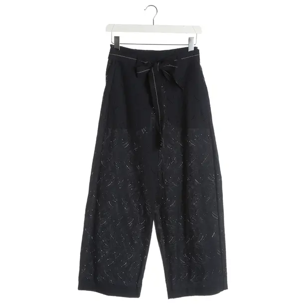 Pants, in Navy, Cotton, High Use