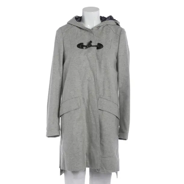 Cappotto mezza stagione, in Grigio chiaro, Lana, Hugo Boss Arancione