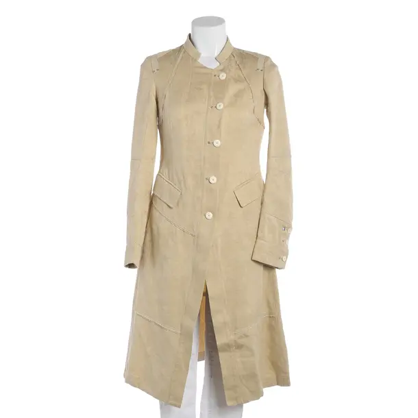 Summer Coat, in Mustard Yellow, Cotton, High Use