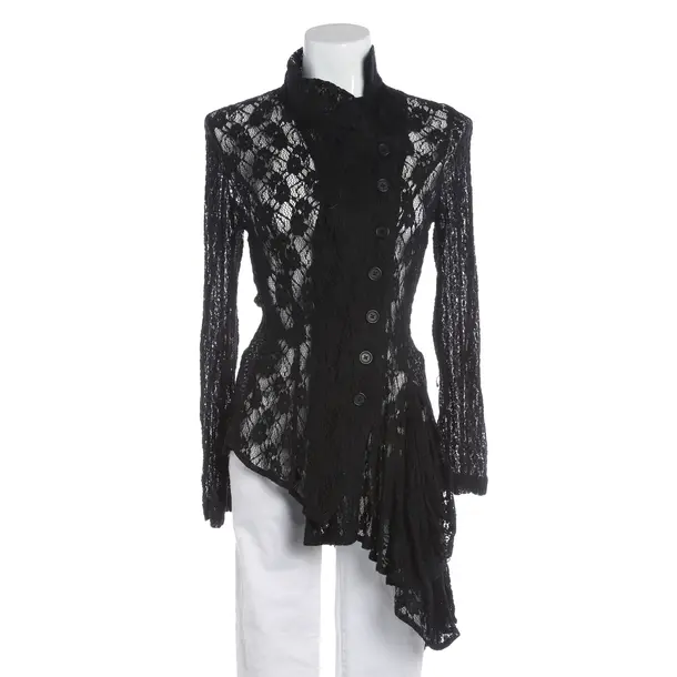 Bluse, in Schwarz, Baumwolle, High Use