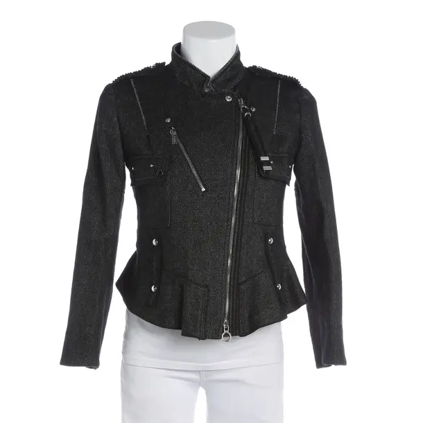 Übergangsjacke, in Dunkelgrau, Wolle, High Use