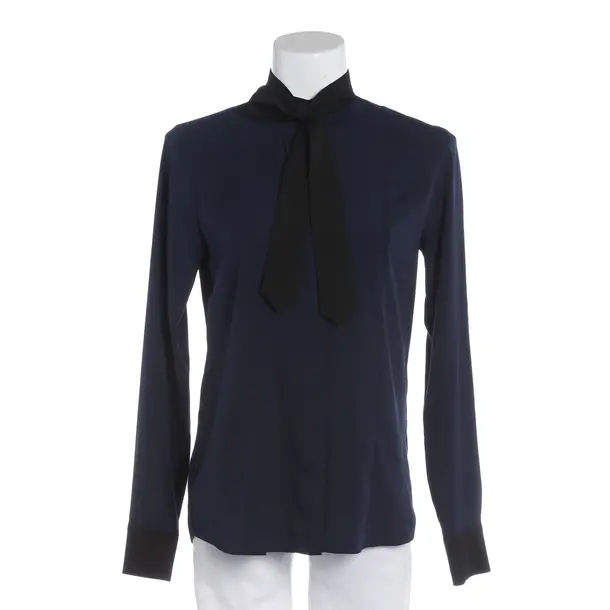 Bluse, in Navy, Polyester, Karl Lagerfeld