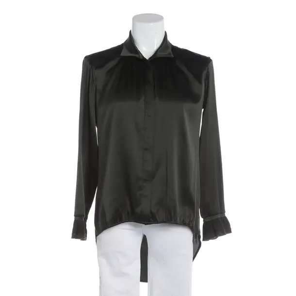 Camicetta, in Verde scuro, Seta, Uso elevato