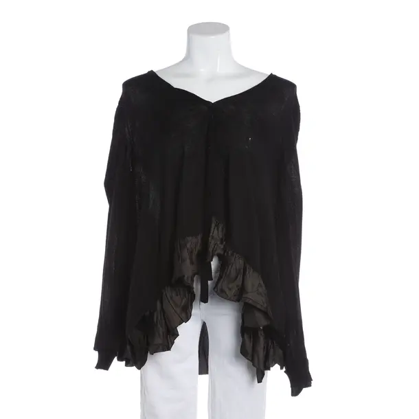 Strickjacke, in Schwarz, Wolle, High Use