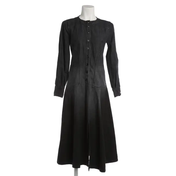 Kleid, in Dunkelgrau, Baumwolle, High Use