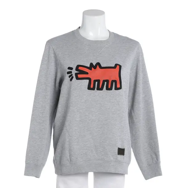 Felpa, in Grigio chiaro, Cotone, Allenatore