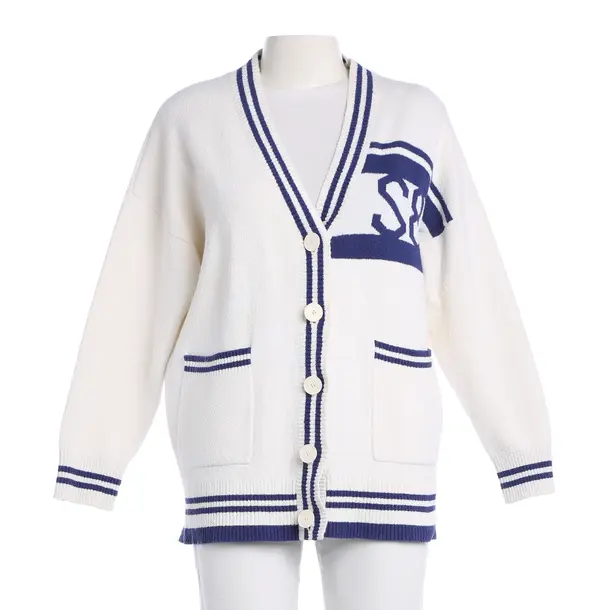 Strickjacke, in Weiß, Baumwolle, Sandro