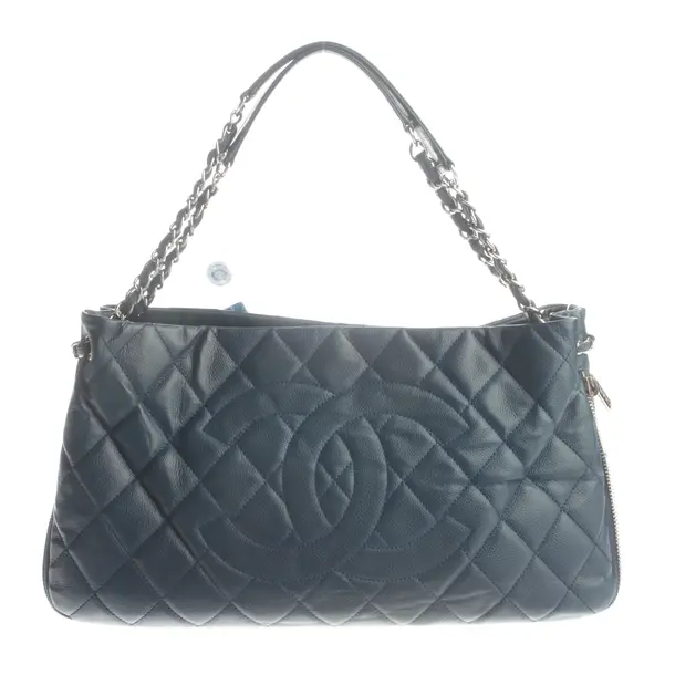 Shopper, in Blu, Pelle, Chanel