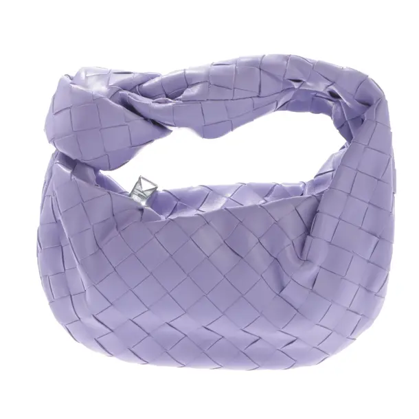 Handbag, in Purple, Leather, Bottega Veneta