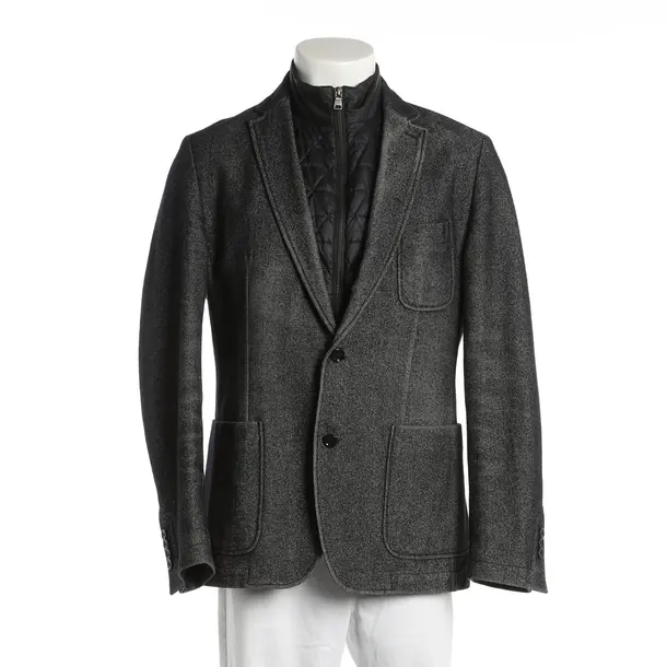 Mid-Season Jacket, in Gray, Cotton, Hugo Boss Black Label