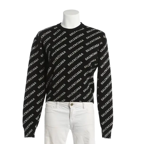 Jumper, in Black, Cotton, Balenciaga