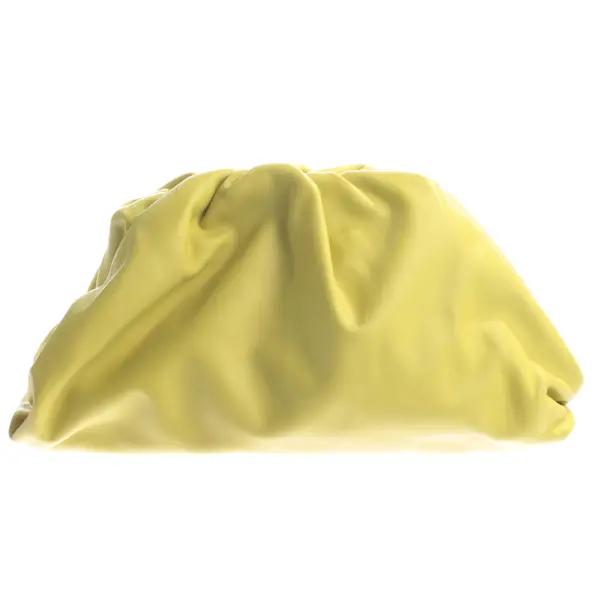 Clutch, in Hellgrün, Leder, Bottega Veneta